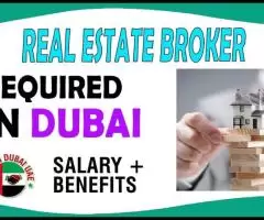 Real Estate Broker Required in Dubai