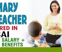 Primary Teacher Required in Dubai