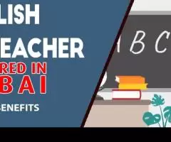 English Teacher Required in Dubai