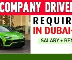 Company Driver Required in Dubai