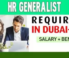 HR Generalist Required in Dubai