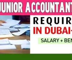 Junior Accountant Required in Dubai