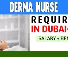 Derma Nurse Required in Dubai