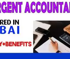 Urgent Accountant Required in Dubai