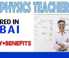 Physics Teacher Required in Dubai