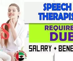 Speech Therapist Required in Dubai