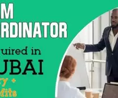 Team Coordinator Required in Dubai