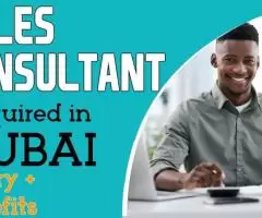 Sales Consultant Required in Dubai