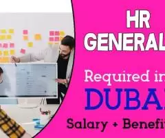 Human Resources Generalist Required in Dubai