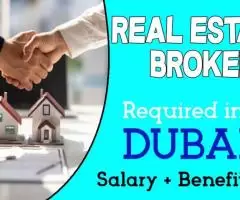 Real Estate Broker Required in Dubai