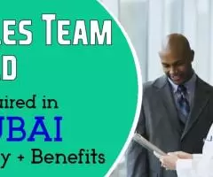 Sales Team Lead Required in Dubai