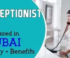 Receptionist Required in Dubai