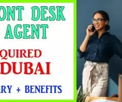 Front Desk Agent Required in Dubai -