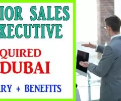 Junior Sales Executive Required in Dubai