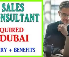 Sales Consultant Required in Dubai