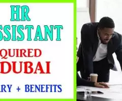 HR Assistant Required in Dubai