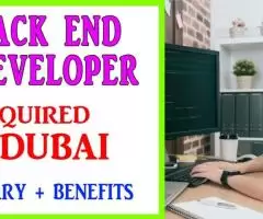 Back End Developer Required in Dubai