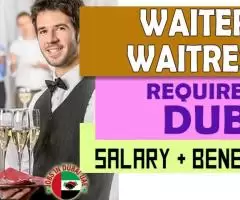 Waiter/Waitress Required in Dubai