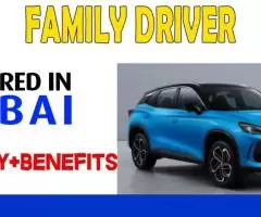 Family Driver Required in Dubai