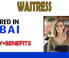 Waitress Required in Dubai