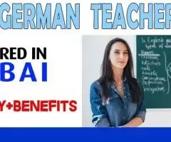 German Teacher Required in Dubai