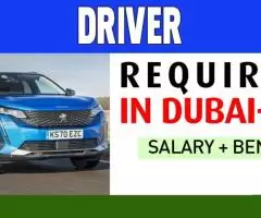 Driver Required in Dubai