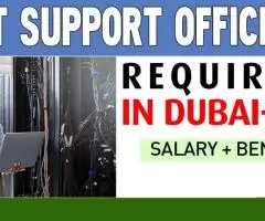 Information Technology Support Officer Required in Dubai