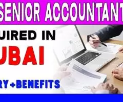 Senior Accountant Required in Dubai