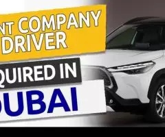 Urgent Company Driver Required in Dubai