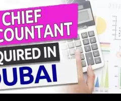 Chief Accountant Required in Dubai