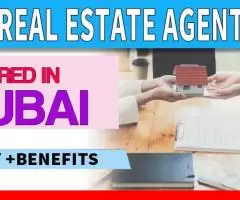 Real Estate Agent Required in Dubai -