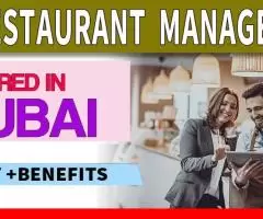 Restaurant Manager Required in Dubai