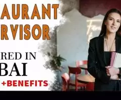 Restaurant Supervisor Required in Dubai