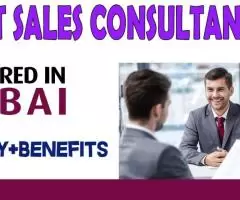 Information Technology Sales Consultant Required in Dubai