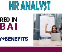 HR Analyst Required in Dubai