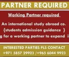 PARTNER REQUIRED