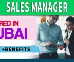 Sales Manager Required in Dubai