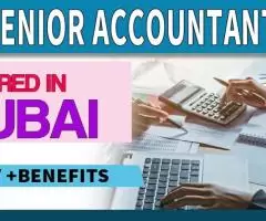 Senior Accountant Required in Dubai