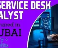 IT Service Desk Analyst Required in Dubai