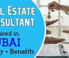 Real Estate Consultant Required in Dubai