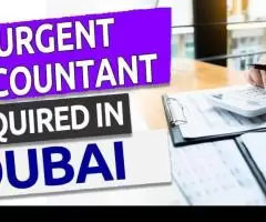 Urgent Accountant Required in Dubai