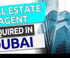 Real Estate Agent Required in Dubai