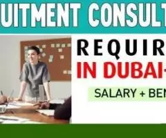 Recruitment Consultant Required in Dubai