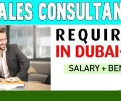 Sales Consultant Required in Dubai