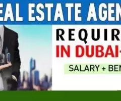 Real Estate Agent Required in Dubai