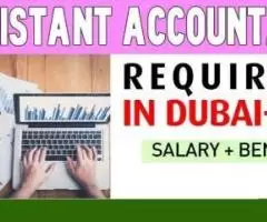 Assistant Accountant Required in Dubai