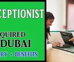 Receptionist Required in Dubai