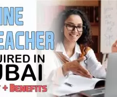 Online Teacher Required in Dubai