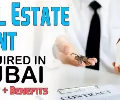 Real Estate Agent Required in Dubai