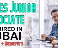 Sales Junior Associate Required in Dubai